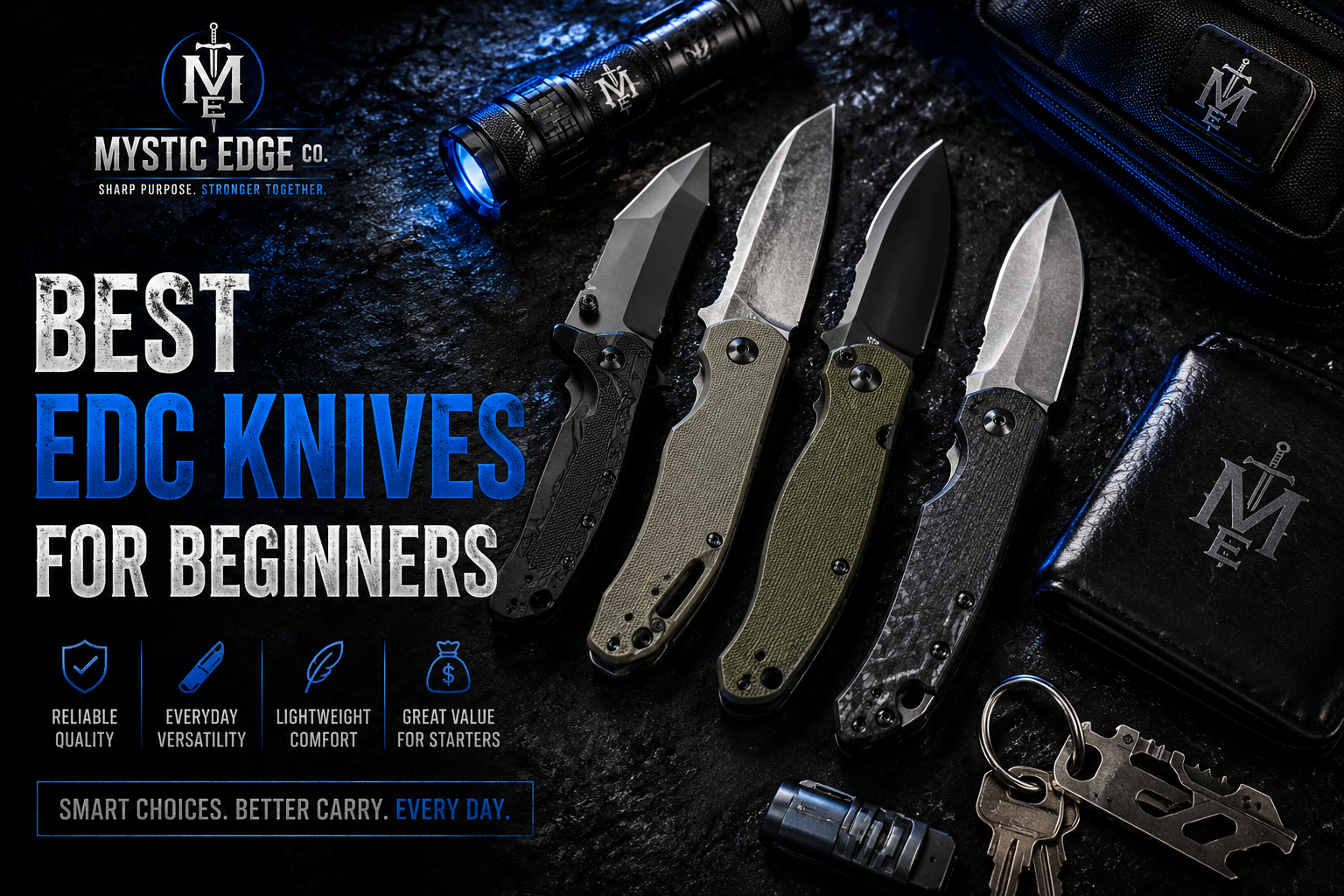 Best EDC Knives for Beginners
