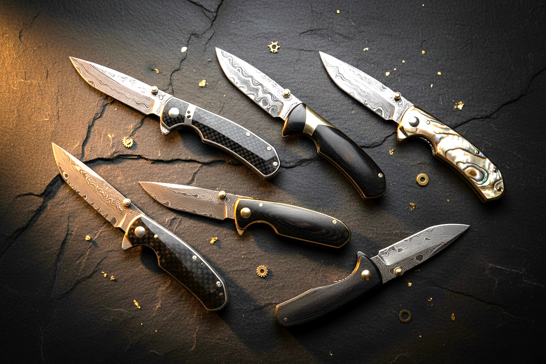 Best Damascus Pocket Knives for EDC in 2026