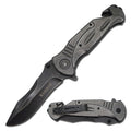 10.5" Large Tactical Military Rescue Spring Assisted Pocket Knife