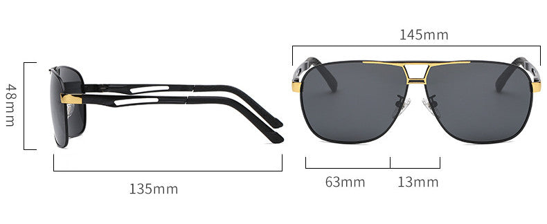 ForgeSight™ Goldline Aviators