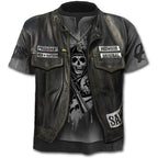 MEC™  Horror Skull T-Shirt Digital Printing Men'S Shirt