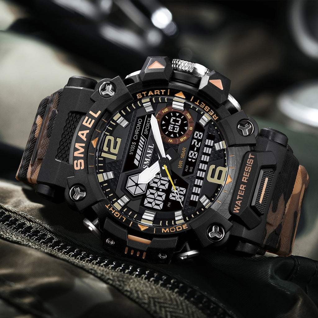Shadow Ops™ Gear Camouflage Luminous Waterproof Watch
