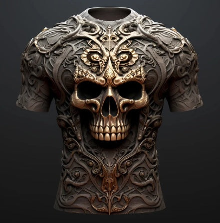 MEC™  Whispering Skulls 3D Tee