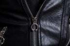 MEC™ Vintage Leather Biker Jacket