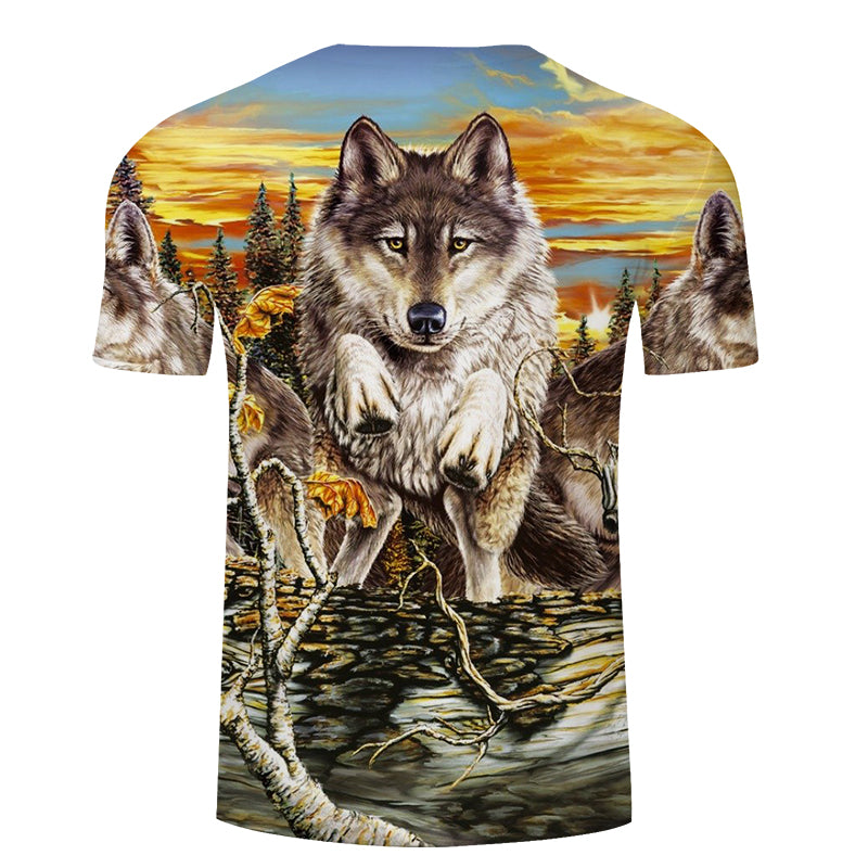 MEC™ Savage Wolf Graphic Tee