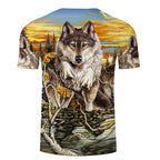 MEC™ Savage Wolf Graphic Tee