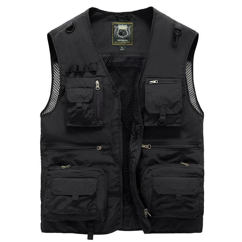 Men US Tactical Hiking Fishing Vest