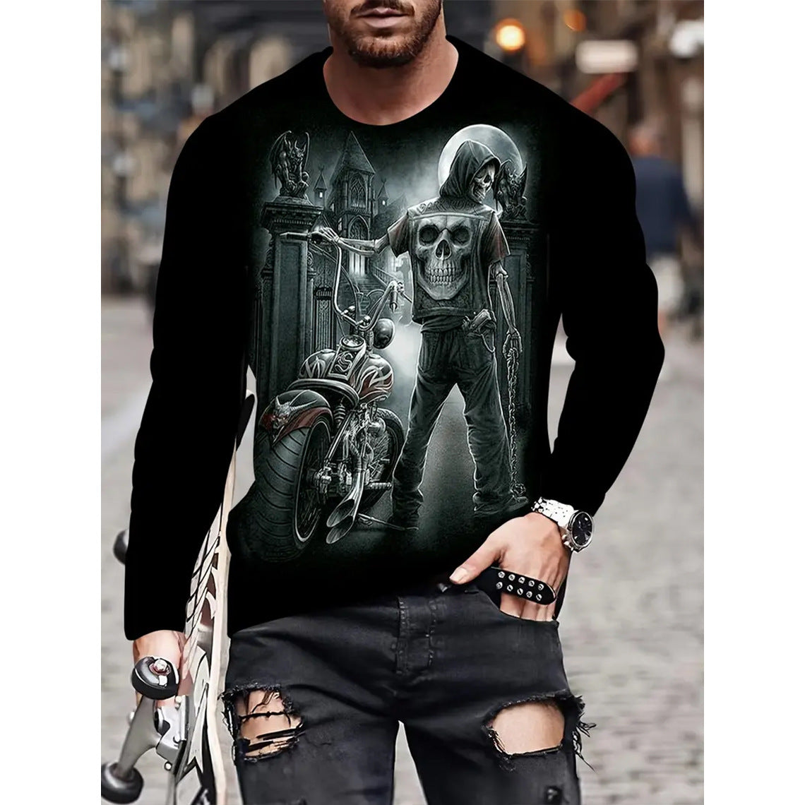 MEC™ Midnight Reaper Graphic Tee