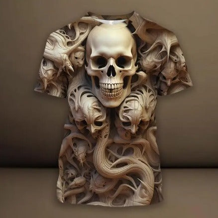 MEC™  Whispering Skulls 3D Tee