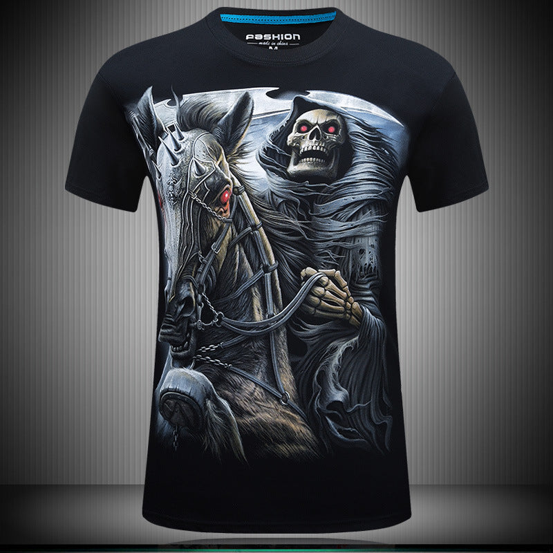 MEC™ Ghost Rider Skull Graphic Tee
