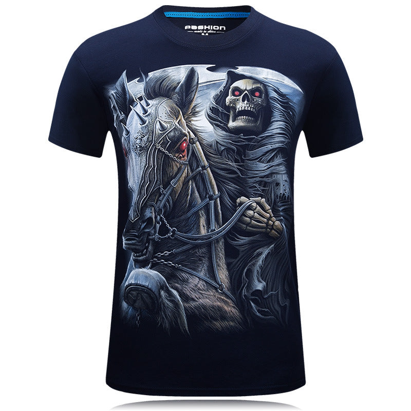MEC™ Ghost Rider Skull Graphic Tee