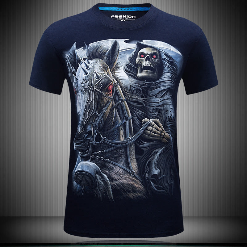 MEC™ Ghost Rider Skull Graphic Tee