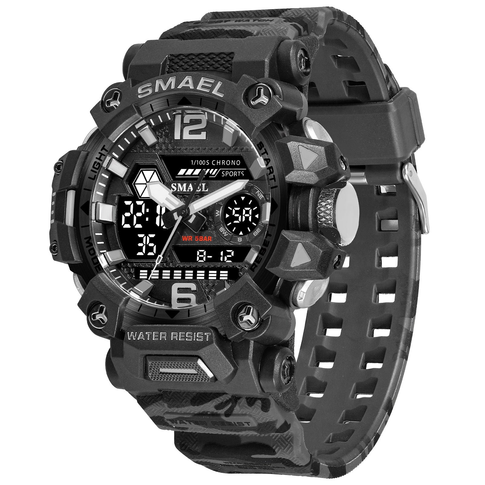 Shadow Ops™ Gear Camouflage Luminous Waterproof Watch