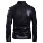 MEC™ Vintage Leather Biker Jacket
