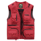 Men US Tactical Hiking Fishing Vest