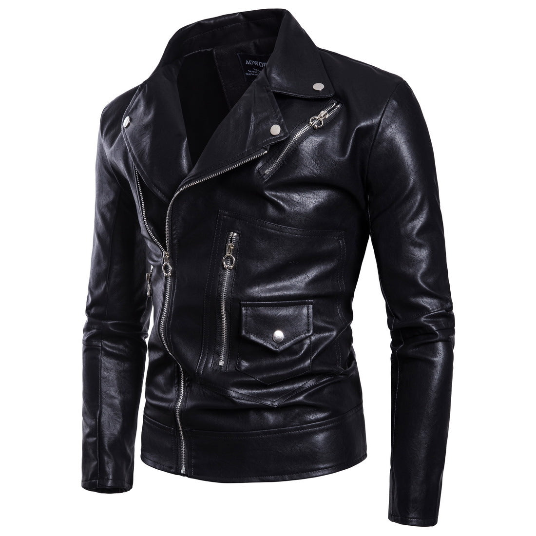 MEC™ Vintage Leather Biker Jacket