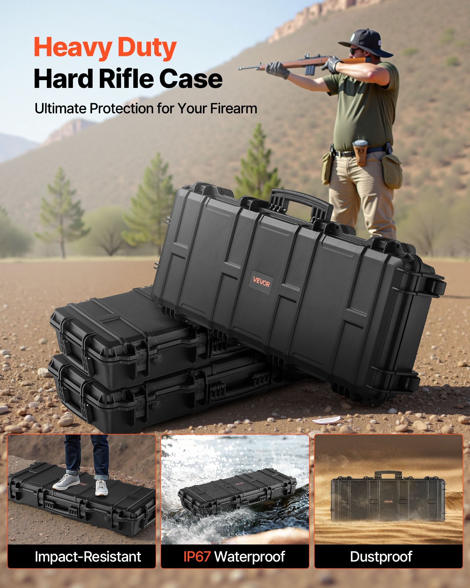 Shadow Ops™ Gear  ShadowCore Rifle Case 36 In