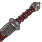 11.5" Roman Elite Etched Wave Pattern Gladius Pugio Dagger