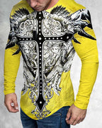 MEC™ Men's 3D Print Graphic Crew Neck T-Shirt