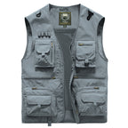 Men US Tactical Hiking Fishing Vest