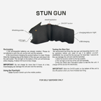 Mako 2.5 Million Volt Rechargeable Comfort Grip Stun Gun Purple