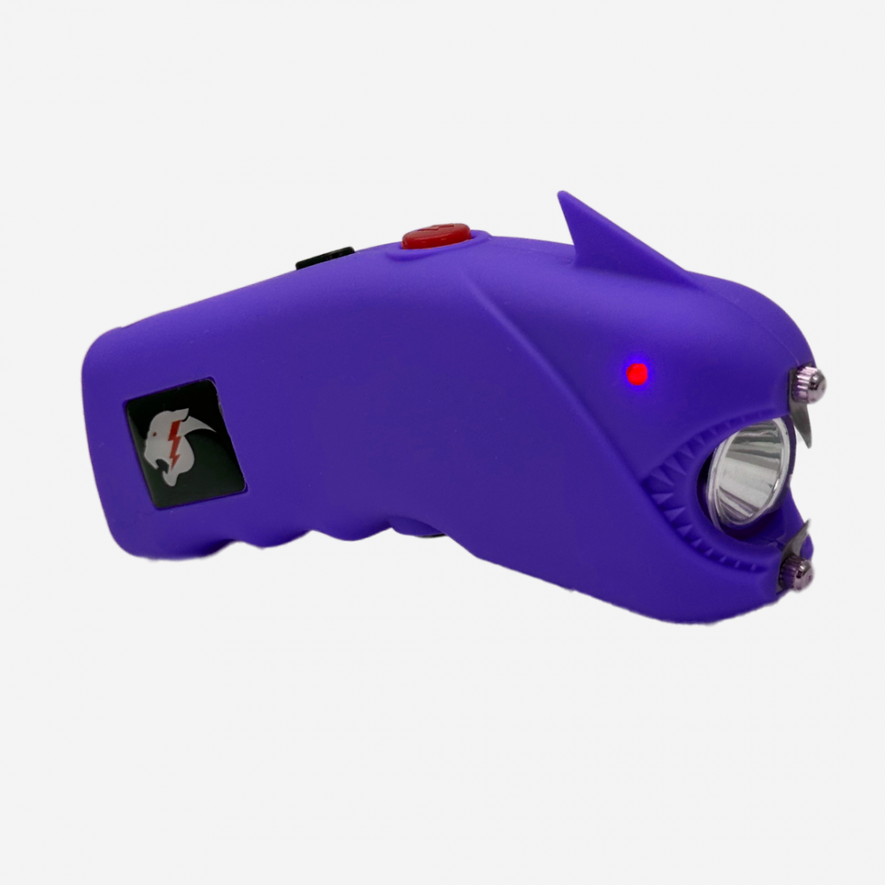 Mako 2.5 Million Volt Rechargeable Comfort Grip Stun Gun Purple