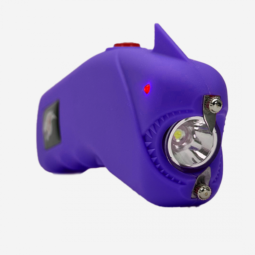 Mako 2.5 Million Volt Rechargeable Comfort Grip Stun Gun Purple