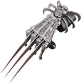 All Metal Skull & Bones Gauntlet Style Hand Claw