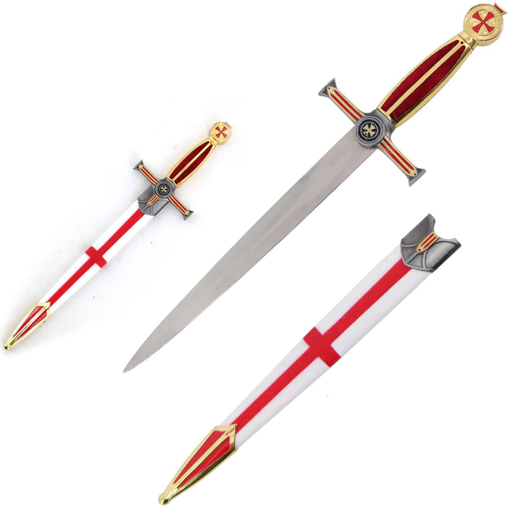 Maltese Cross Medieval Dagger