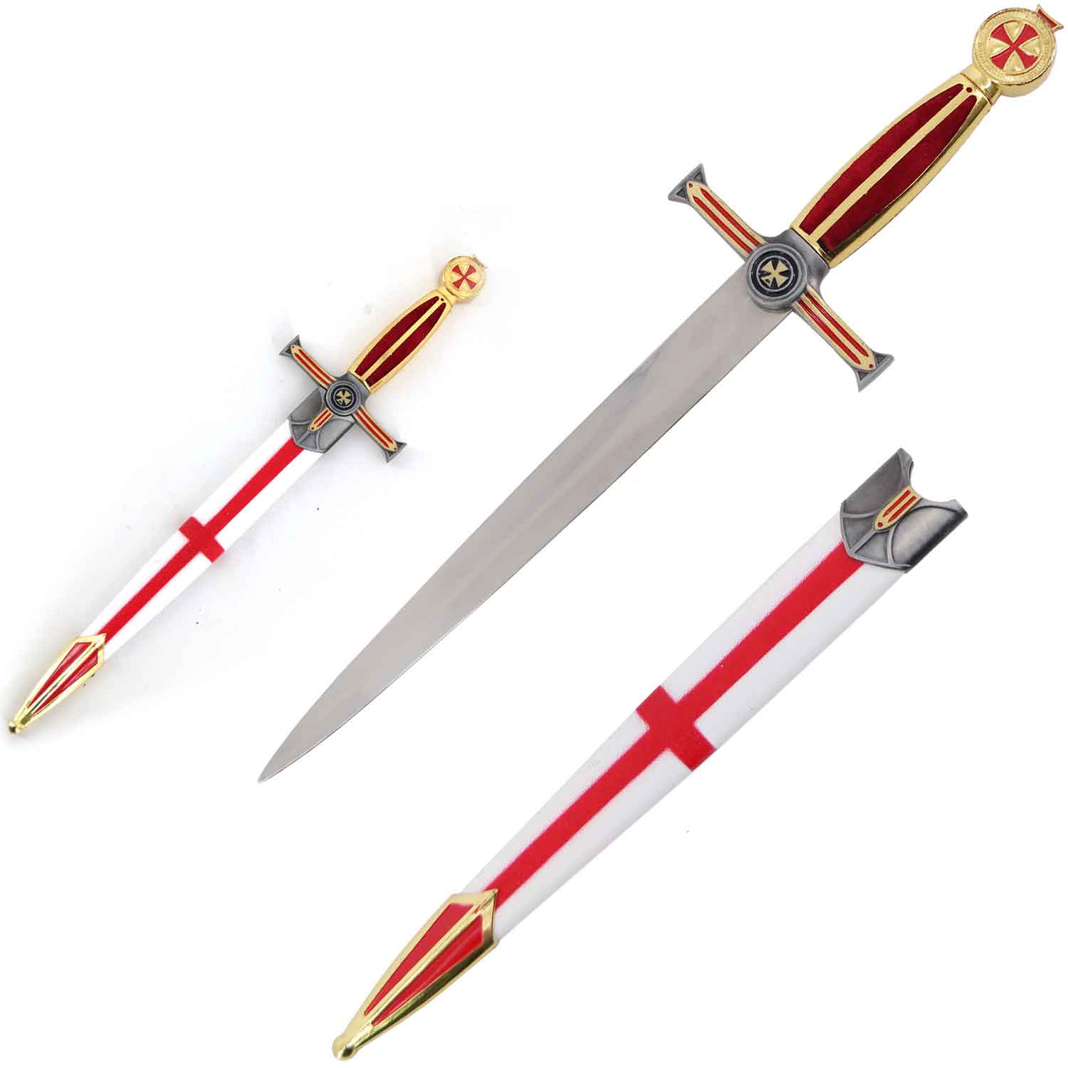 Maltese Cross Medieval Dagger
