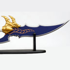 24.25" Kasaka's Venom Fang Sword Fantasy Dagger with Table Stand