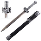 17.5" LongQuan Han Short Sword with Metal Scabbard