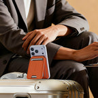 Mark Ryden Wholesale Customised Premium Mobile Phone Wallet Stand Magnetic Slim Card Holder Coin Pouch L_MR21