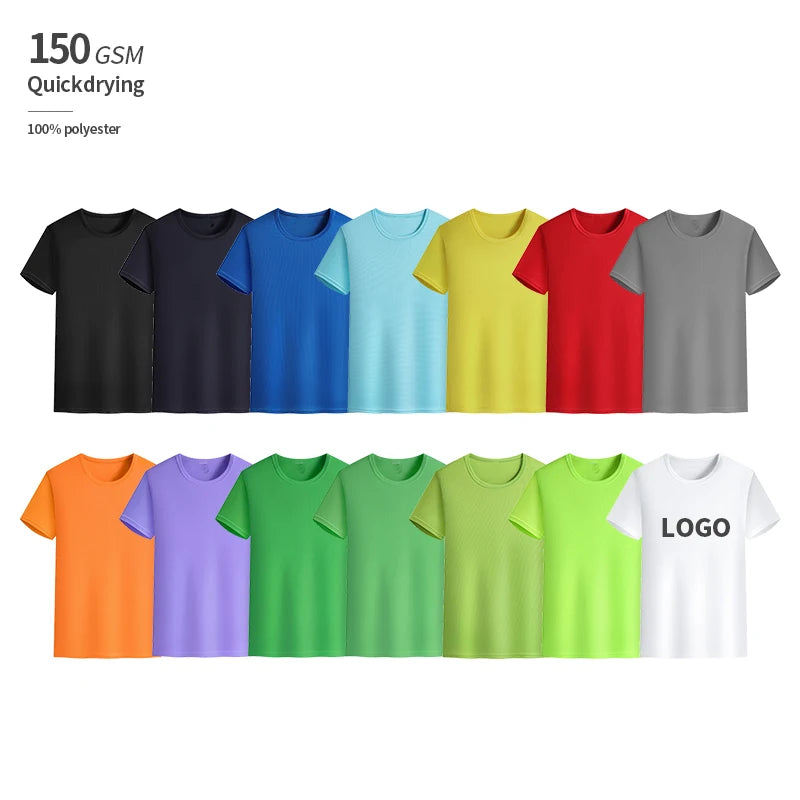 Blank O-Neck Men Cotton Tshirt Polyester Print Customize T-Shirt T Shirts Custom Printing