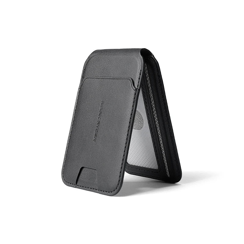 Mark Ryden Wholesale Customised Premium Mobile Phone Wallet Stand Magnetic Slim Card Holder Coin Pouch L_MR21