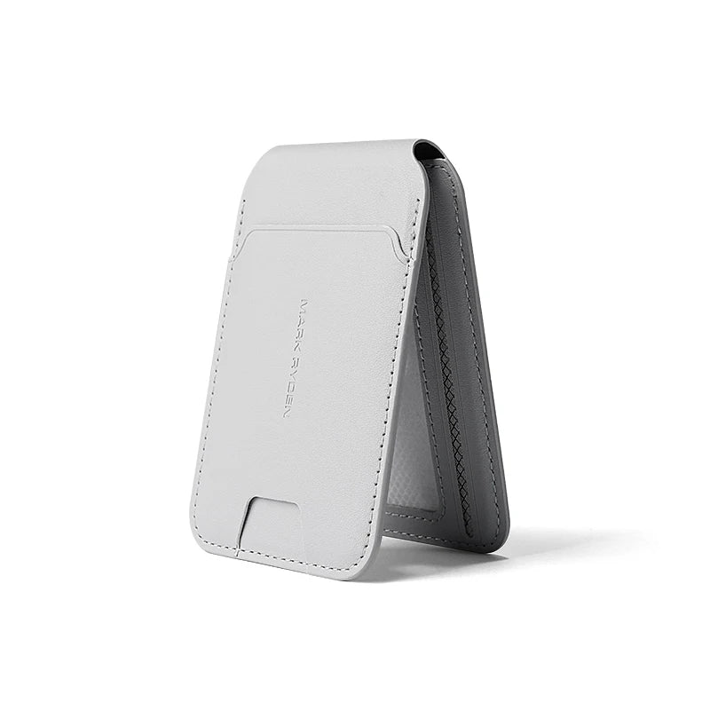 Mark Ryden Wholesale Customised Premium Mobile Phone Wallet Stand Magnetic Slim Card Holder Coin Pouch L_MR21
