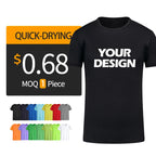 Blank O-Neck Men Cotton Tshirt Polyester Print Customize T-Shirt T Shirts Custom Printing