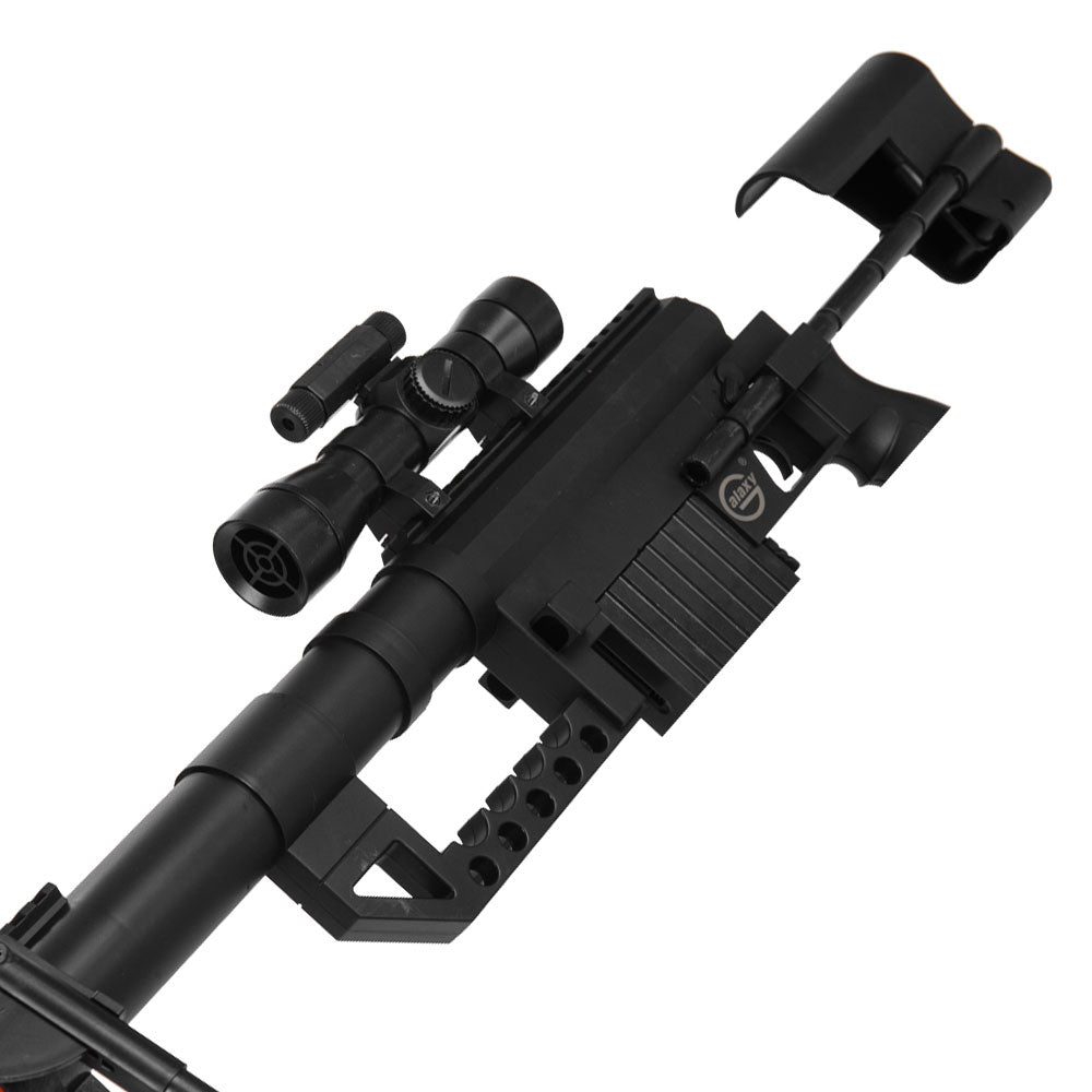 Dark Ops Airsoft 330 FPS P1200 M200 Airsoft Sniper Rifle Gun - Tactical Setup