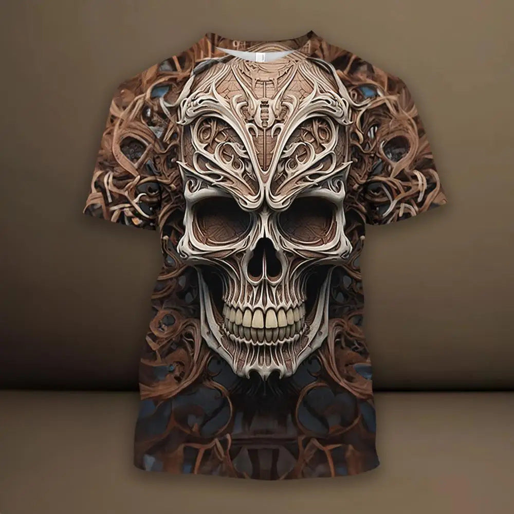 MEC™  Whispering Skulls 3D Tee