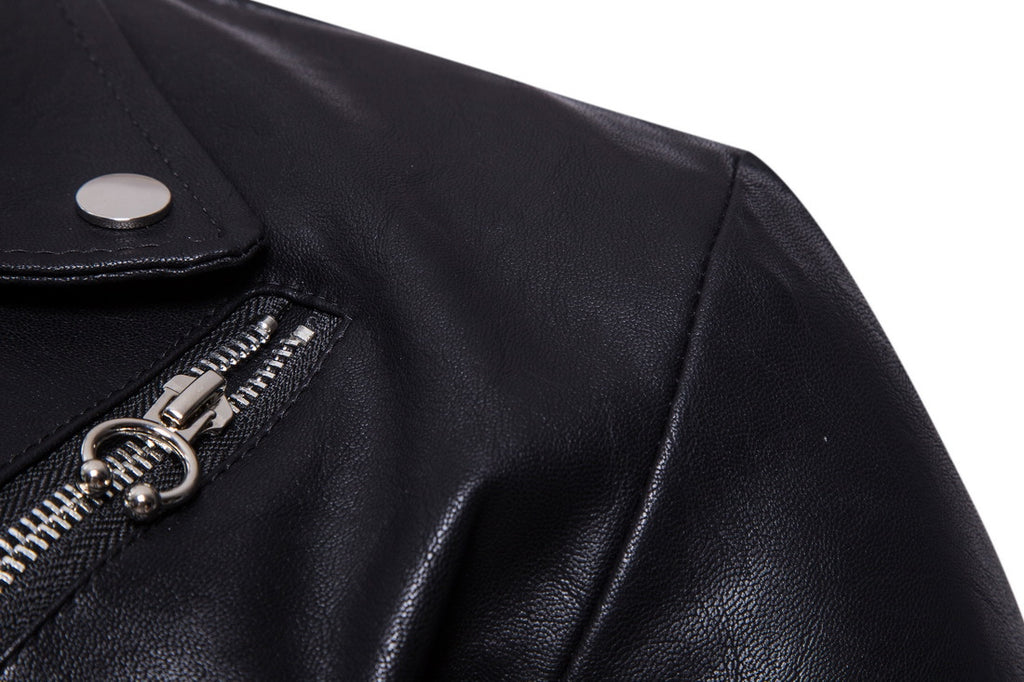 MEC™ Vintage Leather Biker Jacket