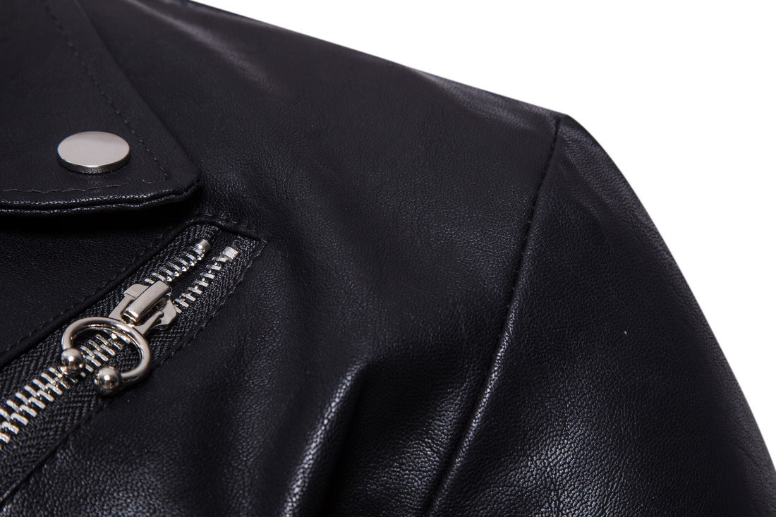 MEC™ Vintage Leather Biker Jacket
