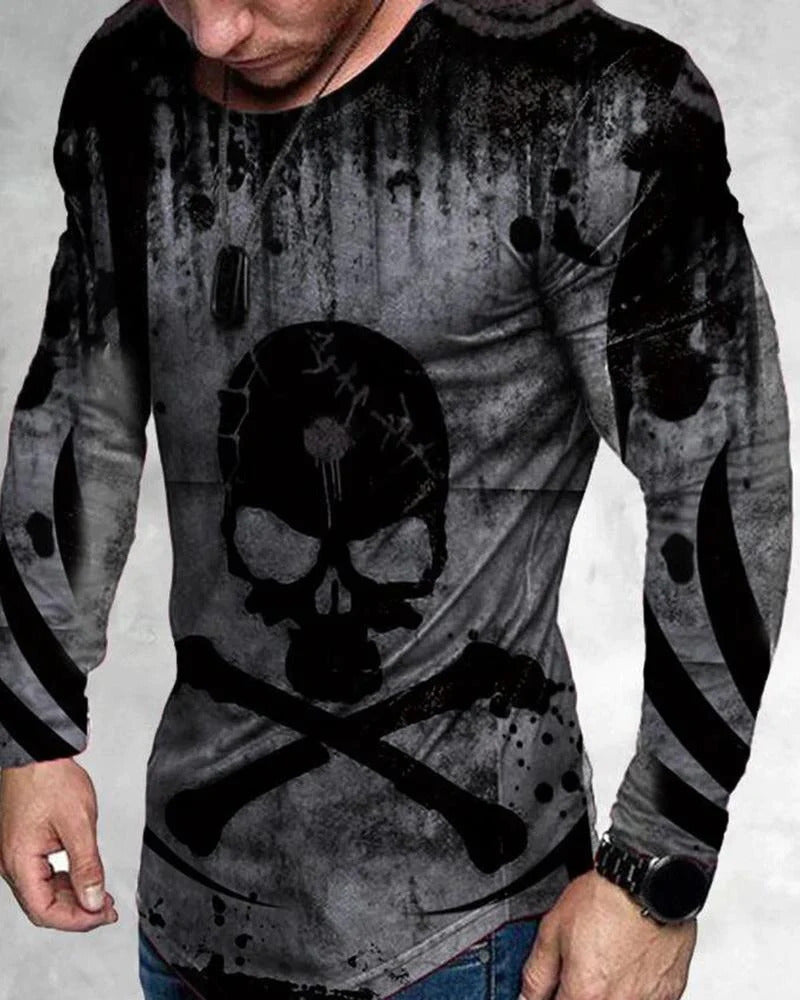 MEC™ Men's 3D Print Graphic Crew Neck T-Shirt