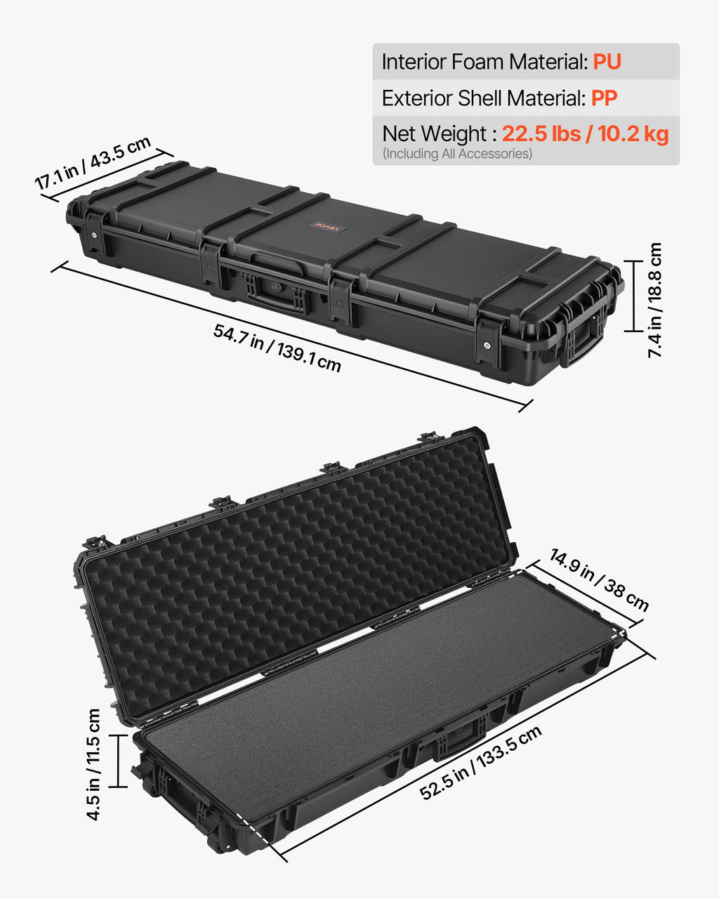 Shadow Ops™ Gear  ShadowCore Rifle Case 52in.
