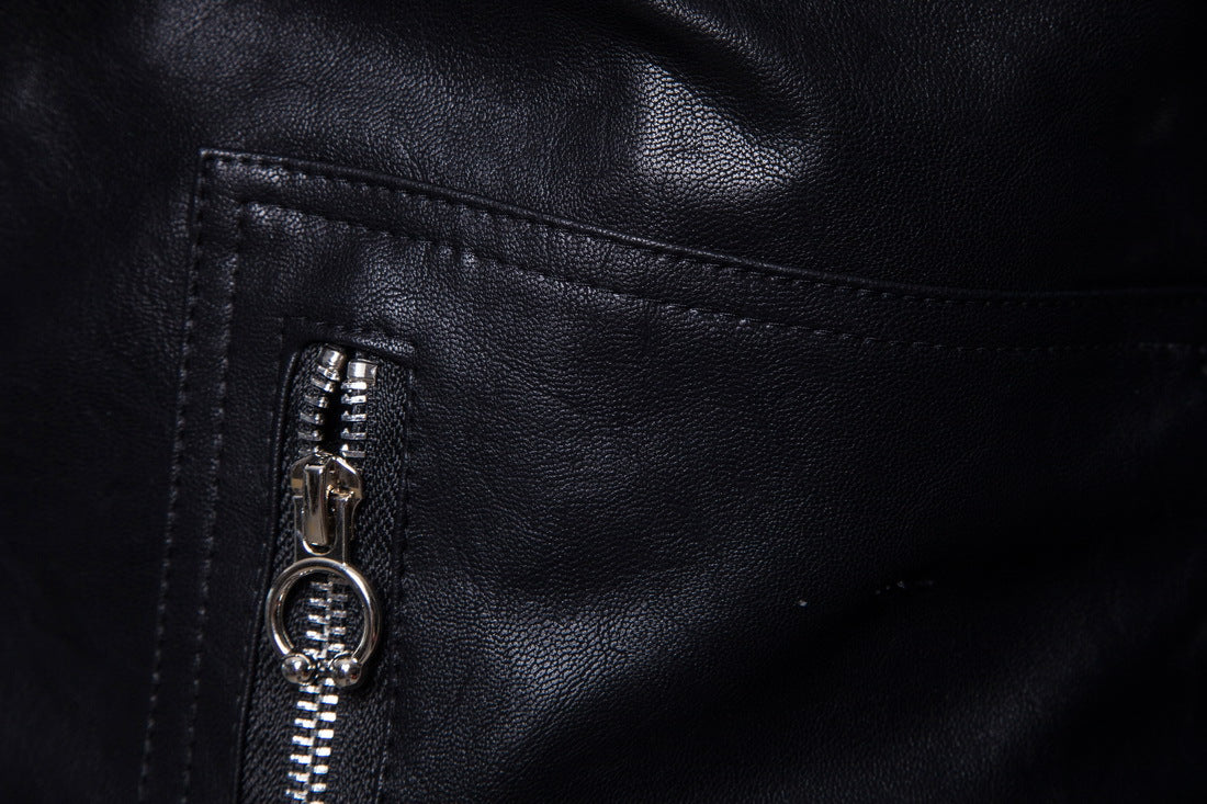 MEC™ Vintage Leather Biker Jacket