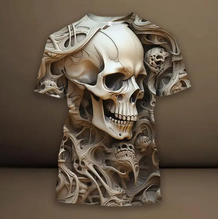 MEC™  Whispering Skulls 3D Tee