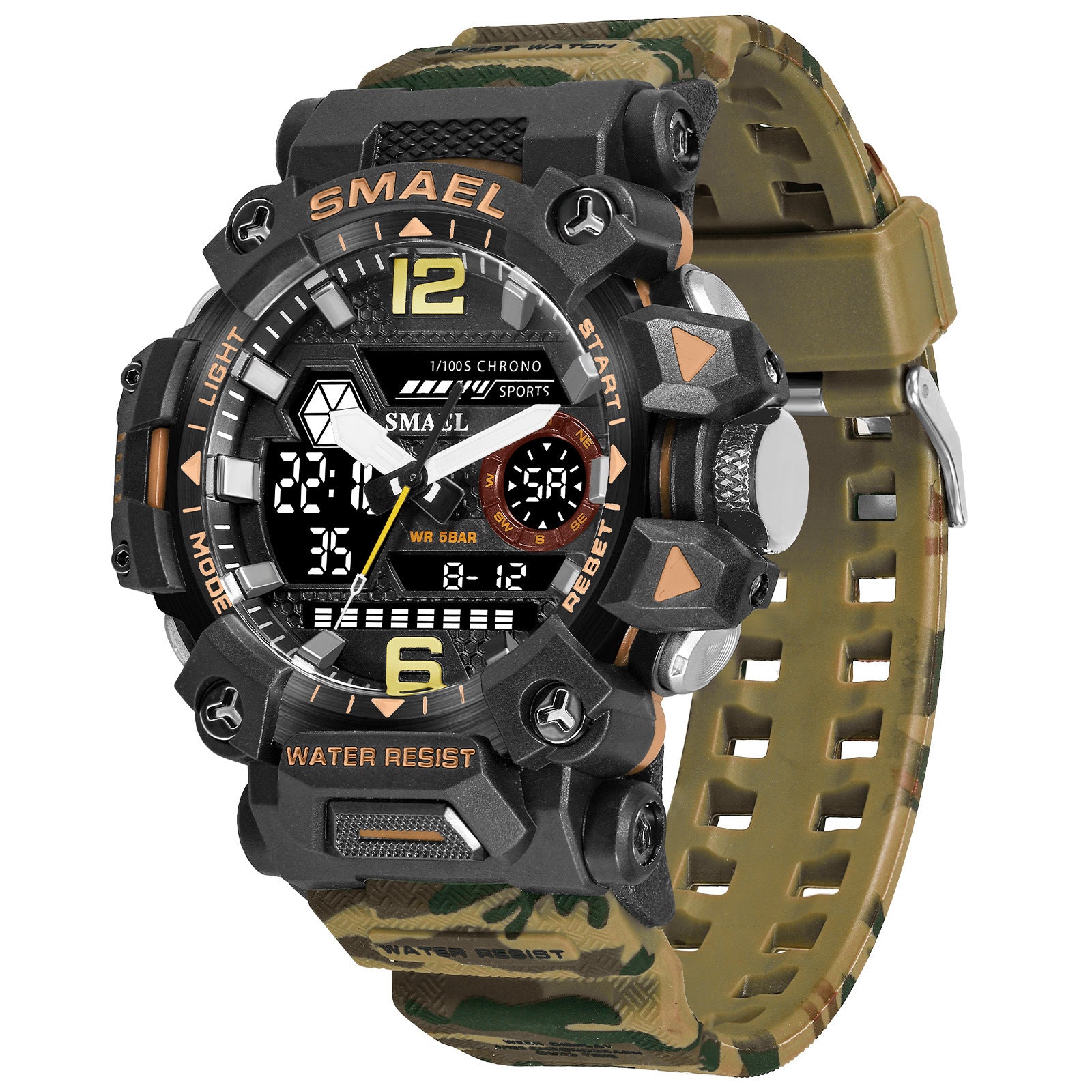 Shadow Ops™ Gear Camouflage Luminous Waterproof Watch