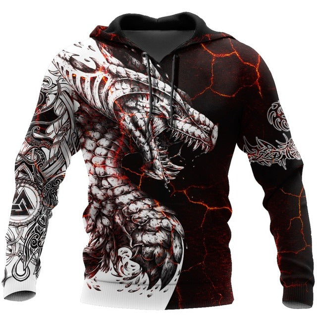 MEC™ Hoodie Animal-print Street