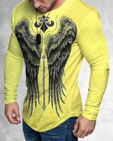 MEC™ Men's 3D Print Graphic Crew Neck T-Shirt